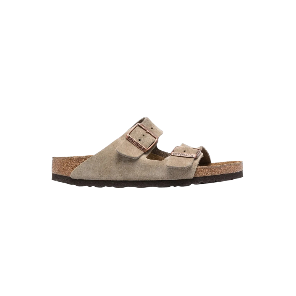 Birkenstock Arizona Marrom Taupe em camurça