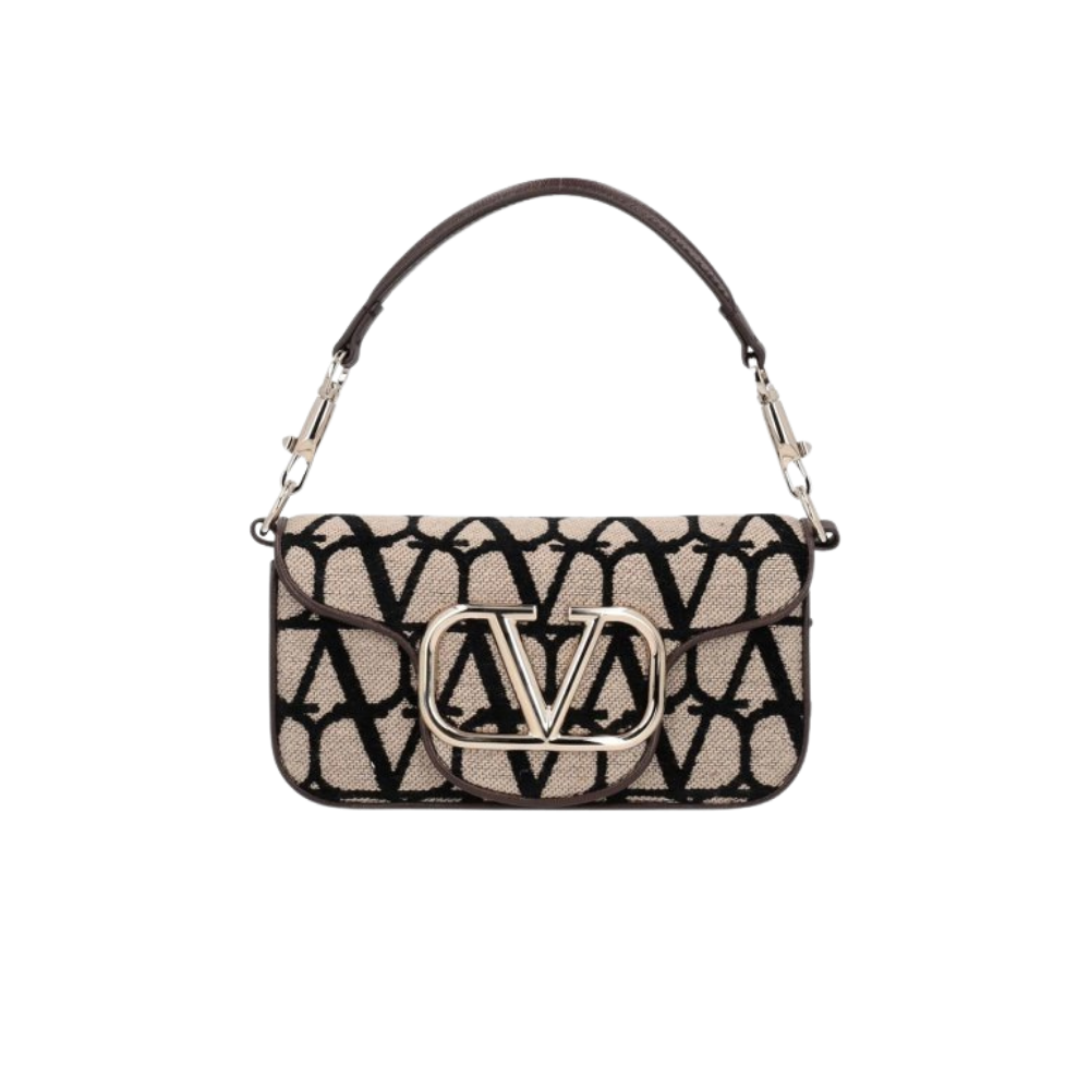 Valentino Garavani Loc toile iconogaphe bag
