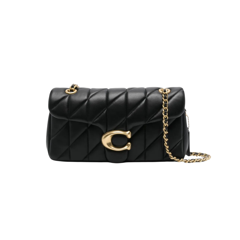 Bolsa Coach Tabby 26 matelassê de couro