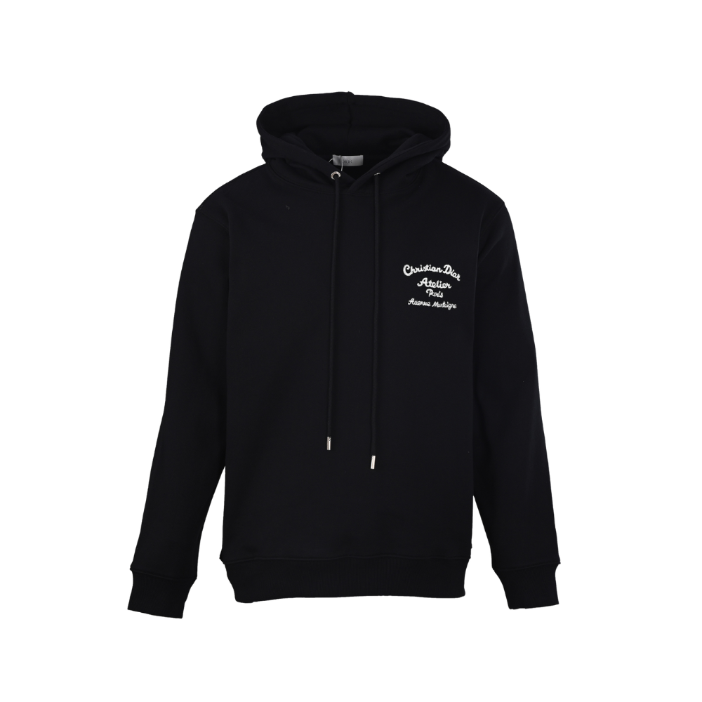 Moletom Christian Dior Atelier Paris na cor preta