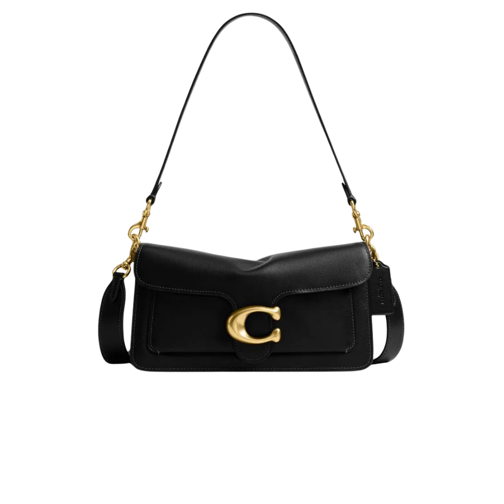 Bolsa Tabby Shoulder Natural Grain Leather 26 Coach