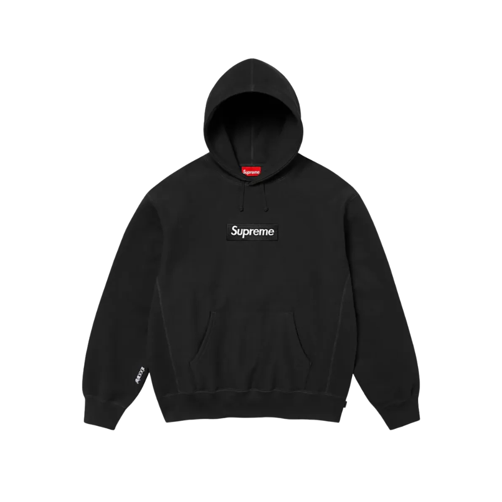 Supreme Moletom com logo Box e capuz