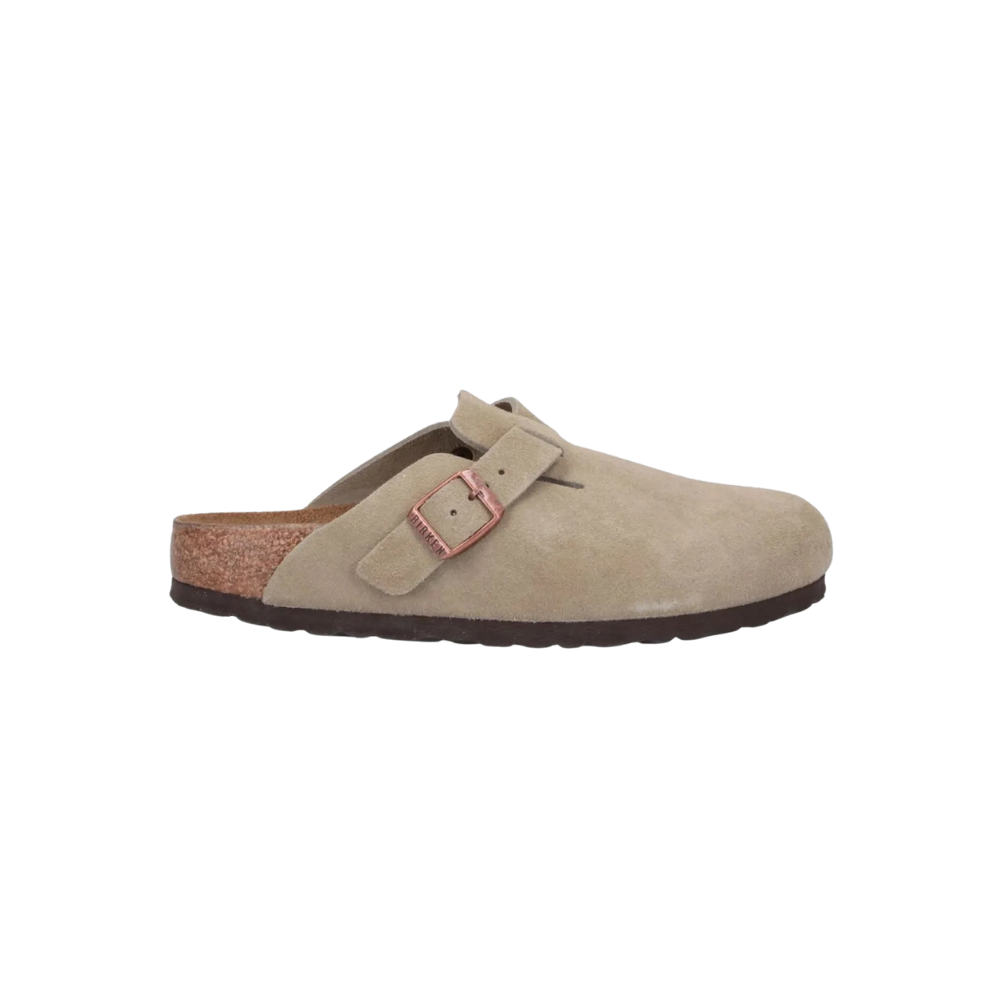 Birkenstock Boston Mocha com fecho de fivela Feminino