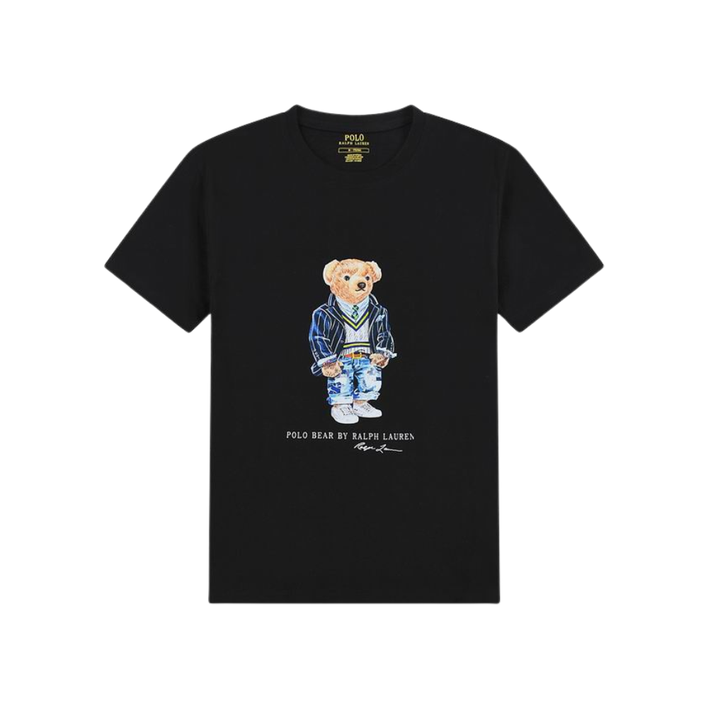 Camisa Básica Bear Ralph Lauren preta
