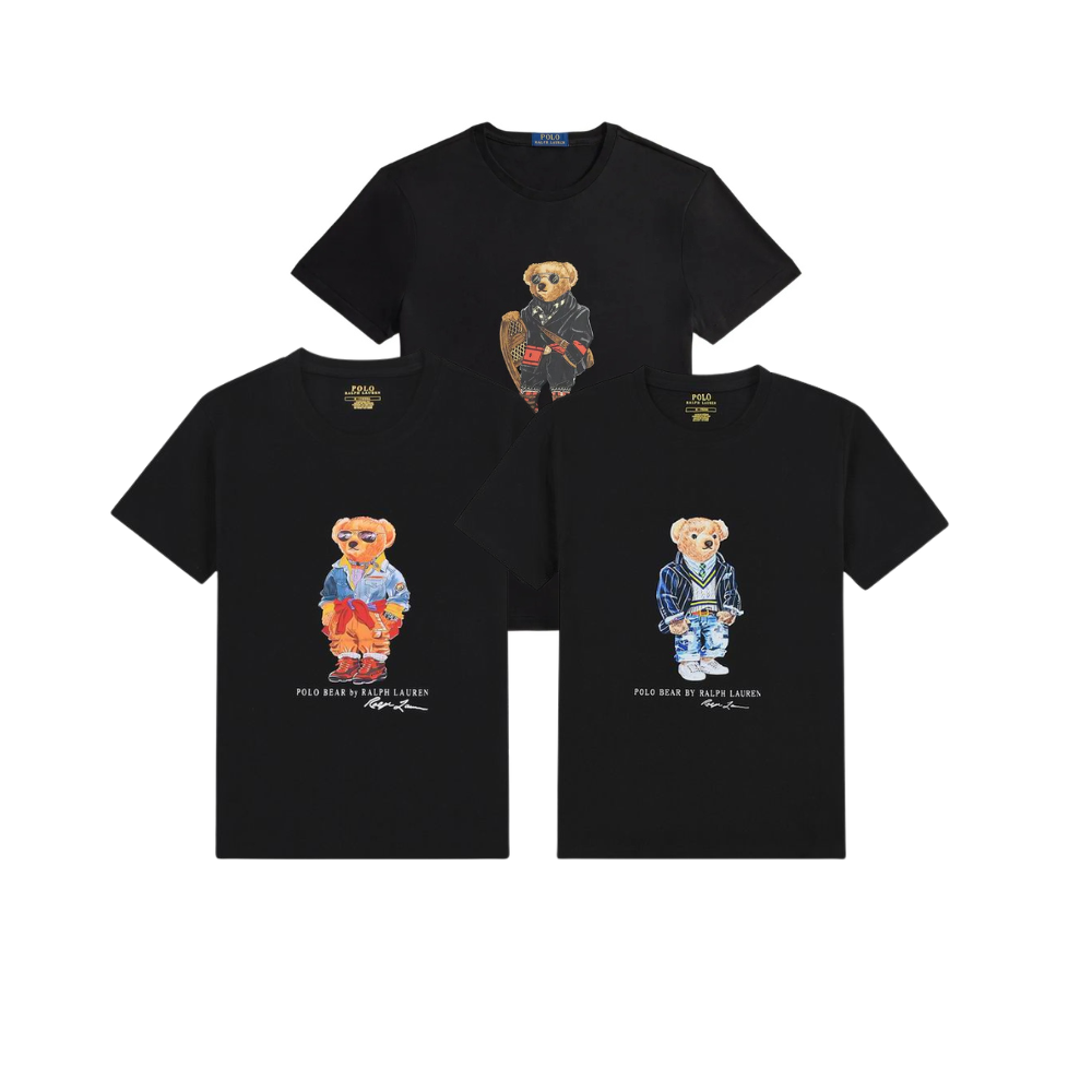 KIT 3 Camisas Ralph Lauren Bears