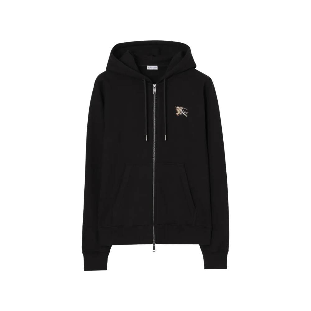 Moletom Burberry Check Knight Stamp com capuz