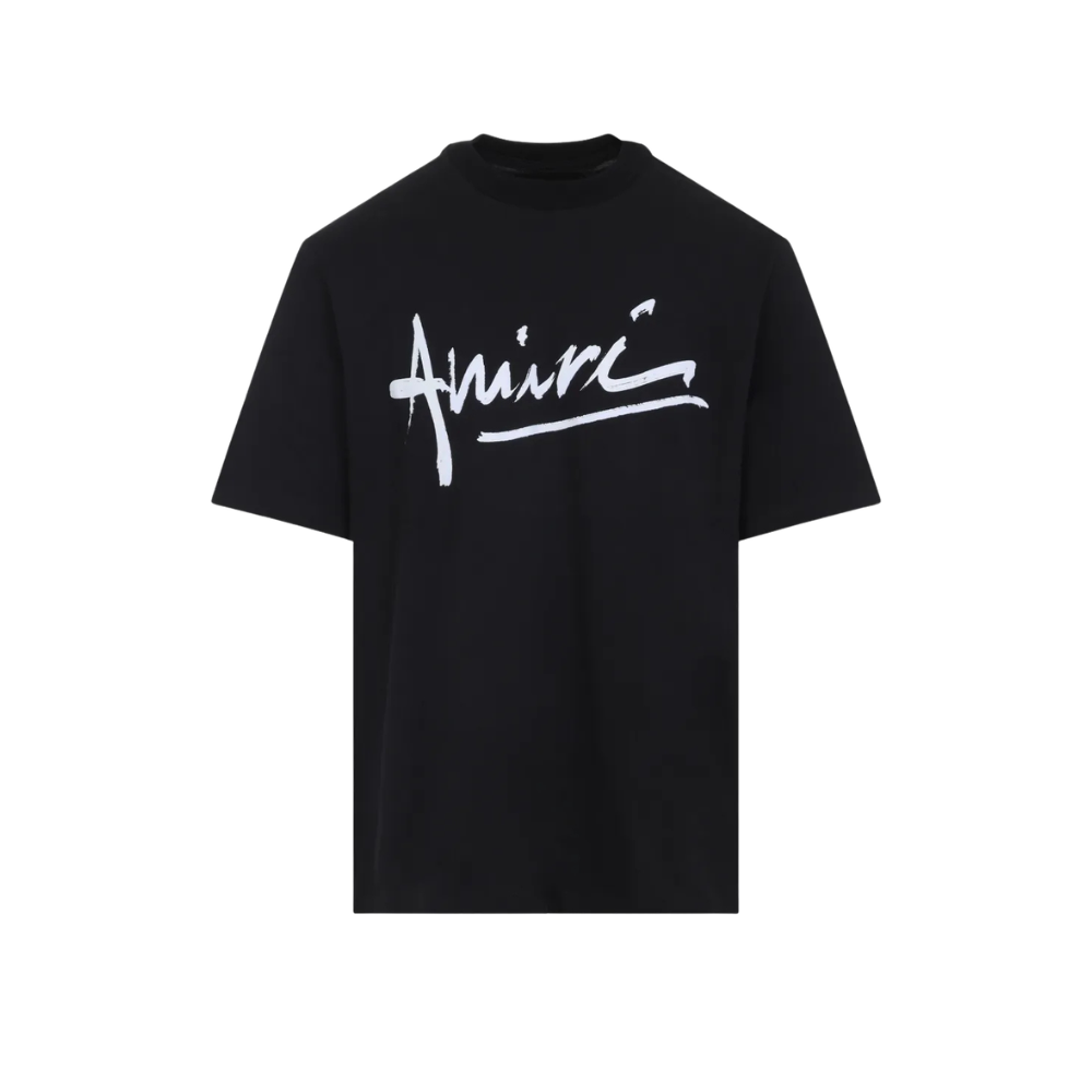 Camisa Amiri Script Preta